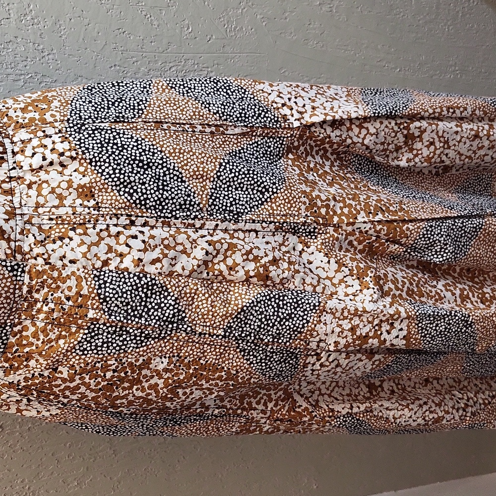Anthropologie Sleeveless Mock Neck Twofer Halter Midi Dress - Picture 10 of 16